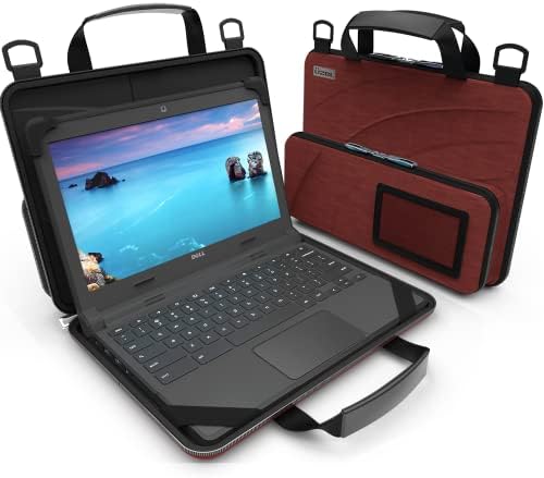 УЗБЛ 13-14 инчи секогаш на работа со торбички во случај на Chromebook и лаптопи, заштитен случај наменет за студенти, училници и бизнис