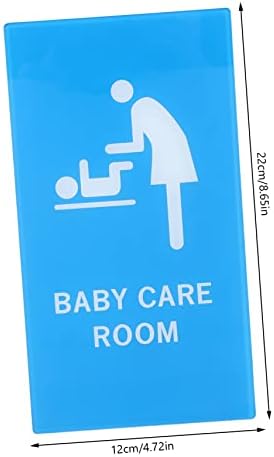 Кабилок Пелена Промена Знак Врата Знак Одбор Менување Станица За Расадник Тоалет Етикета Бебе Нега Соба Лактација Бебе Нега