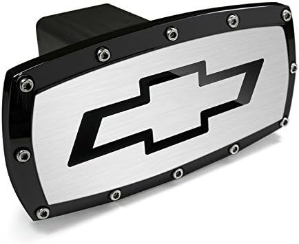 Carbeyondstore Chevrolet Black Trim Trim Billet Aluminum Hitch Cover