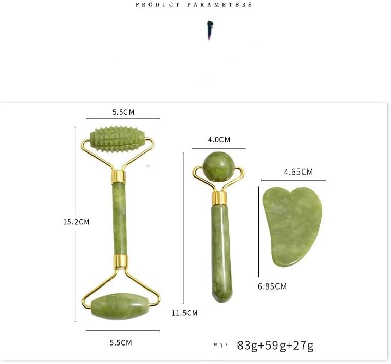 Лемаил Перика Природен Жад Ролери Лице-Лифт Алатка Во Собата Слабеење Лице Масажа Ролери Одбор Лицето Масажа Камен Нега На Кожата Жад Ролери Гуаче天然玉石滚轮瘦脸工具?
