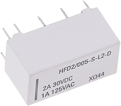 Aybal 12V Coil Bistable Latching Relation DPDT 30VDC 2A 1A 125VAC HFD2/005-S-L2-D Really Realy