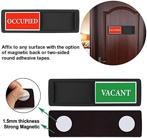 Знак за приватност, испразнет окупиран знак за магнет за конференција за хотели во просторијата за внатрешни простории за хотели,