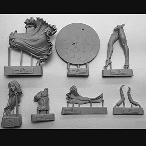Гудмоел 1/24 Античка фантазија женски танчер во воинска смола комплет / неограничен и безбоен војник Die Cast комплет / FL-179