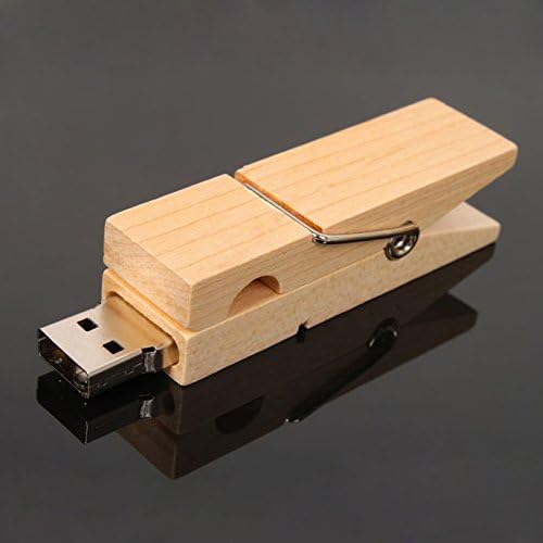 CloudArrow 2pcs 8 GB дрвен клип USB Flash Drive Пенка за пенкало