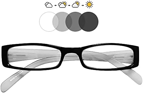 Преодни Очила За Читање +3.00 Во Дизајнерска Црна Пластична Рамка
