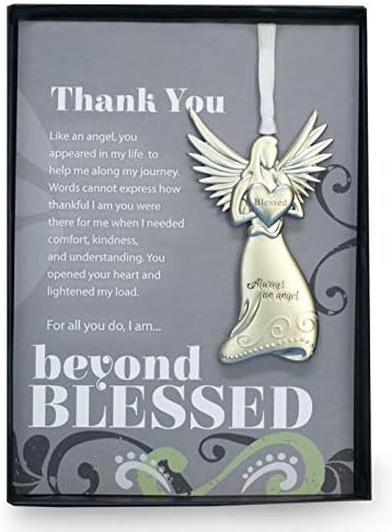 Надвор од благословен ангел со благодарност за сентименталност - подарок за благодарност/подарок за благодарност/благодарам подарок