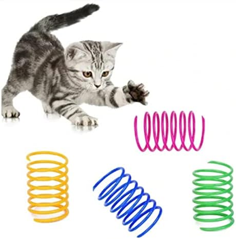 Мачка Што Отскокнува Интерактивна Пролетна Пластична Играчка Во Боја Пролетна Играчка 4 ПАРЧИЊА Мачка Топче Милениче Спреј За Смирување