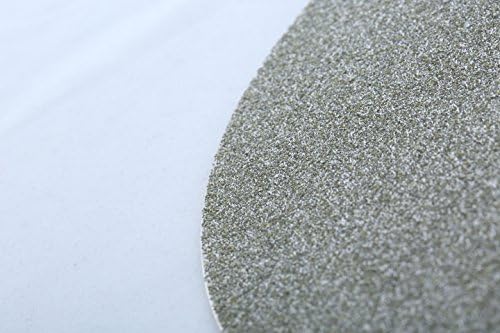 Drilax 6 инчи Грит 150 Професионален квалитет со висока густина со дијамантски обложени рамни лапидарски тркала диск стакло накит
