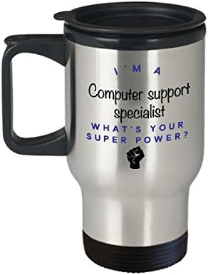 Специјалист за Компјутерска Поддршка За Патување Кригла, Јас Сум Специјалист За Компјутерска Поддршка Што Е Супер Моќ? Смешни Чаши
