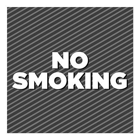 CGSignLab | Забрането Пушење-Ленти Сива Прозорец Се Држат | 16 x16