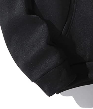 Nibhz Облека со две парчиња за мажи момци, графички графички термички качулки и џемпери