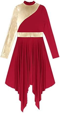 Vxuxlje женски литургиски пофалби за танцување фустани лирски танцови преклопуваат костуми туники