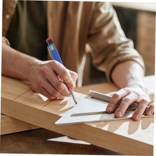 Doitool 1 Поставете дрво за обработка на молив метал механички моливи метални моливи столар маркер за изготвување маркер за градежни