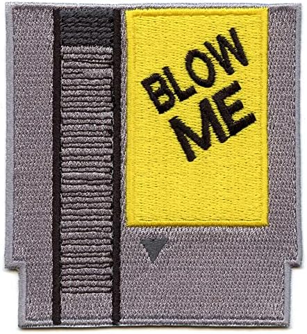 Blow Me Patch Vintage Game Cartridge Везено железо