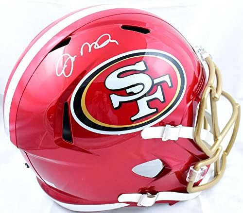 Shigо Монтана го автограмираше шлемот со брзина на Flash 49ers 49ers - Fanatics - автограмирани шлемови во НФЛ
