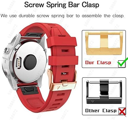 Ienyu Smart Watch Band Strap За Garmin Fenix 7S/5S/5S Плус/6S/6S Про Брзо Ослободување EasyFit D2 Делта S Силиконски 20mm Нараквица