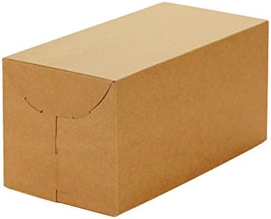 Премиер малопродажба на природен Kraft 5 x 3 кутија за подароци - 2 парче, 10 брои