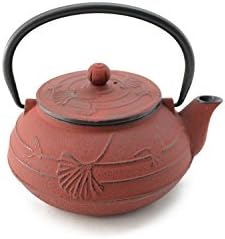 Класичен котел со чај од леано железо со антички стил со цедалка од не'рѓосувачки челик