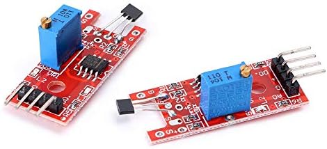 Gump's Grocery 2PCS Hall Magnetic Standard Linear Module за Arduino AVR PIC KY-036