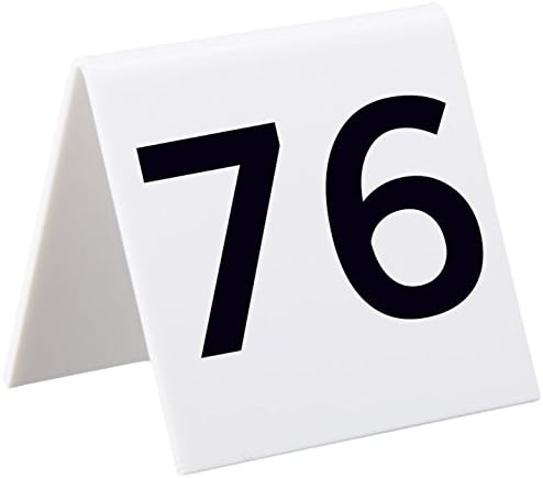 Алпски индустрии 25 парчиња броеви на табели со акрилни шатори и алпски индустрии 25 парчиња акрилни шатори во стилот на броеви на броеви