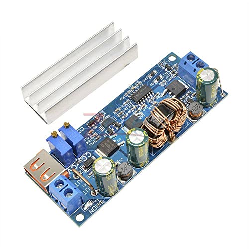 DC DC Step Up Boost Converter 2-24V до 3-30V 4A 80W CC CV модул за напојување Прилагодливо регулирано напојување 3.7V 6V 9V 12V со USB