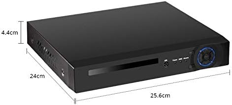 Xenocam 8ch POE NVR 5MP H.265 Видео рекордер за безбедност на мрежата поддржува 8 x 5MP /4MP /3MP 1080P IP камери, е -пошта за откривање на движење ја предупредува USB резервната копија VGA и HD