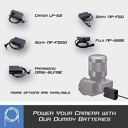 Енергетска цевка - 8.4V USB -C PD кабел за напојување со слепа точка - напојување која било огледало или DSLR камера од PD Power Bank или AC