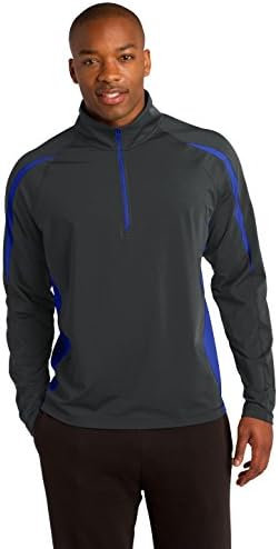 Sport-Tek Sport Sport Picther Streat 1/2 Zip Colorlock