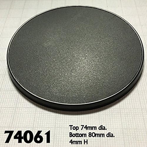 Reaper Miniatures 80 mm Round Gaming Base #74061 додаток