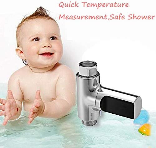 Xunion FG5A11 LED дисплеј Домашна вода тапа за тапа за туширање Термометар Монитор на температура бебе