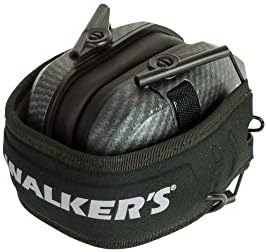 Walker's Razor Slim Ultra Ultra низок профил Компактен дизајн прилагодлив опсег за снимање на лов на слухот Електронски уши