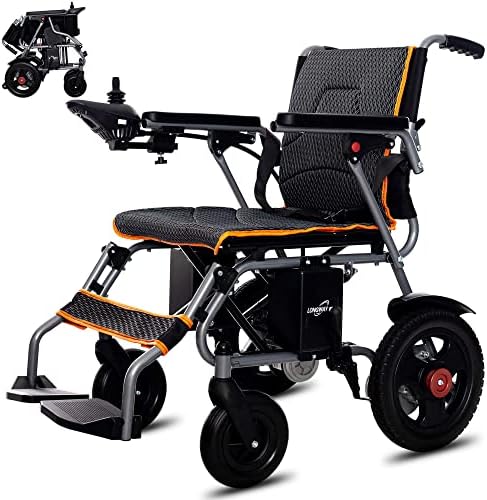 Електрична инвалидска количка за преклопување на преклопување на лекување - лесна и лесна за носење, електрична инвалидска количка