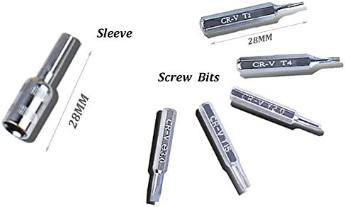 Screwdriver 58 во 1 алатка за поправка на шрафцигер Поставете завртка за завртки неопходни алатки за одржување на домот за одржување