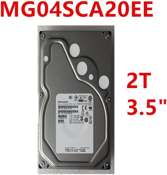 HDD ЗА 2TB 3.5 SAS 12 Gb/s 128MB 7200RPM За Внатрешен Хард Диск За ПРЕТПРИЈАТИЕ Класа HDD за MG04SCA20EE