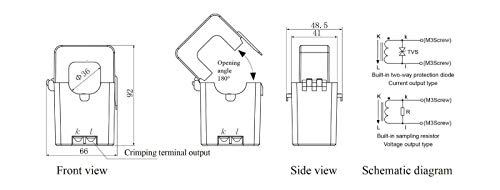 YHDC Split Core Core Transformer SCT036TS 300A/5A 1%