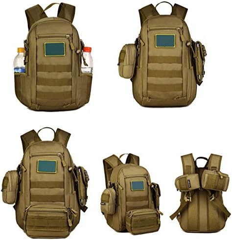 Huntvp 10l/20L Мини Дневен Ранец Воен РАНЕЦ MOLLE Ранец Опрема Тактички Напад Пакет Торба За Лов Кампување Пешачење