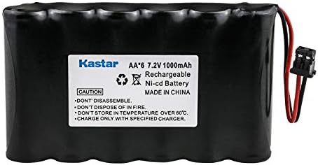 Телефонска батерија Kastar без безжичен NI-CD, 7,2 волти, 1000 mAh замена за Panasonic PQP50AA61 и Panasonic P-P507, батерија за полнење на типот 18