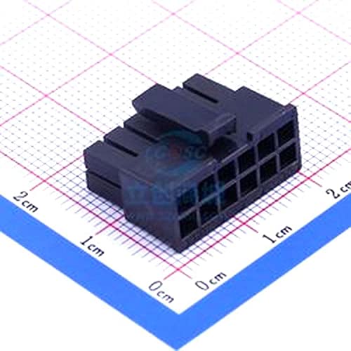 10 парчиња мали 5557-12p Crimp Терминал пластична обвивка P = 3MM-0.118 3,00мм HX30002-12P