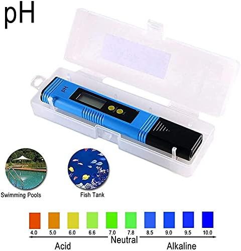 Yiwango прецизен pH метар резервоар за риба дигитален тестер за вода Аквариум базен за квалитет на вода Тест пенкало Практичен