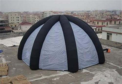 Надувување на комерцијални свадбени настани за кампување во дворот на тревници за внатрешен двор, купола шатор x 16ft.)