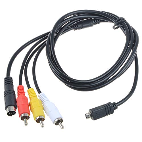PkPower 5FT AV A/V Аудио Видео ТВ кабел Олово за Sony Handycam DCR-SX85/V/E/L SX85/B/R