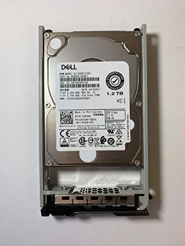 Toshiba 1.2TB HDD 10K RPM 2.5 12 GB/S SAS Hard Disk Drive Model: AL14SEB120NY DP/N: 3K30N