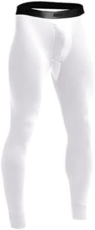 Менски панталони за долна облека Премиум долг основен слој на дното на дното на задните слоеви на дното на слојот, панталоните за компресија Атлетски хеланки