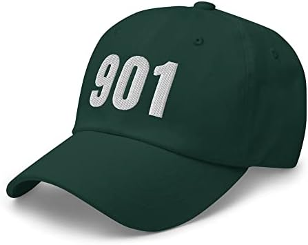901 HAT MEMPHIS TN HAT MOBILE TEFERONE AREACTION CODE 901 DAD CAP везена тато капа за бејзбол капа