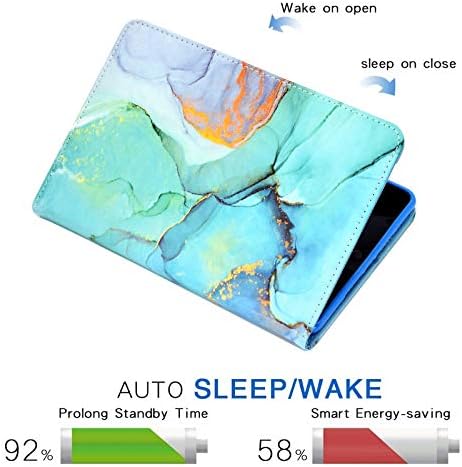 Случајот одговара нов iPad Mini 6 2021 Dtanglsm Smart ipad Mini 6 Case Shockproof Flip Shell Stand со автоматско будење/спиење само компатибилен