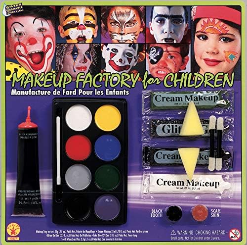 Фабрика за шминка за деца со сјај, лажна крв, восок од лузна и восок од црн заби