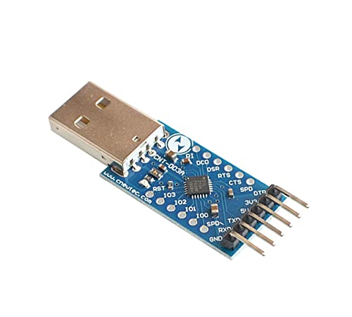 USB 2.0 до TTL UART 6PIN модул Сериски конвертор CP2104 STC PRGMR Заменете го CP2102 со DuPont кабли