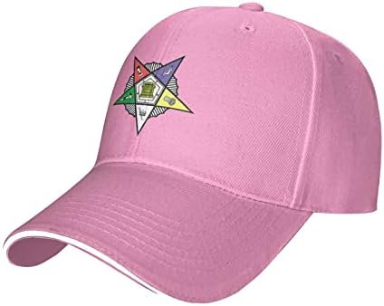 Whirose Order of Baseball Cap од источна starвезда, што може да се пее прилагодлива за голф капи, женски татко, татко на татко, женски татко