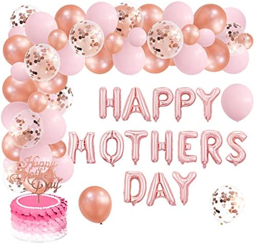 Среќни Мајки Ден Украси Мајки Ден Балони Украси За Денот На Мајката Забава Декорација Материјали
