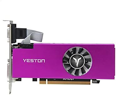 SETTDA Yeston AMD Rx550 GAMING Графички Картички, 4G/128bit/GDDR5 6000MHz VGA + HD + DVI - D НИЗОК ПРОФИЛ ГРАФИЧКИОТ ПРОЦЕСОР,